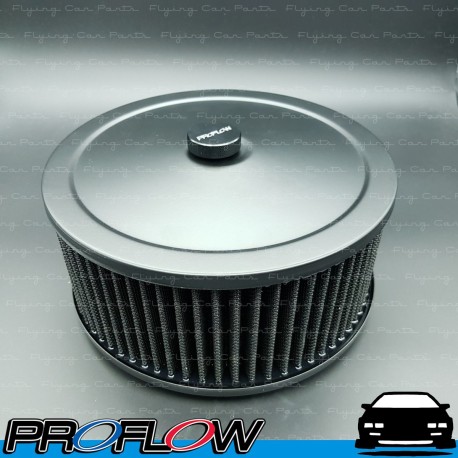 PROFLOW Air Filter Cleaner Assembly 9" x 4" Washable Reusable Black