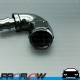 PROFLOW 510 Series 120 Degree Hose End Fitting Black Forged Push On AN -8 (AN8)