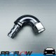 PROFLOW 510 Series 120 Degree Hose End Fitting Black Push On AN -10 (AN10)