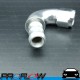 PROFLOW 510 Series 120 Degree Hose End Fitting Polished Push On AN -10 (AN10)