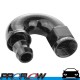 PROFLOW 510 Series 180 Degree Hose End Fitting Black Push On AN -6 (AN6)