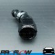 PROFLOW 510 Series 45 Degree Hose End Fitting Black Forged Push On AN -8 (AN8)