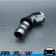 PROFLOW 510 Series 45 Degree Hose End Fitting Black Forged Push On AN -10 (AN10)