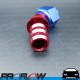 PROFLOW 510 Series 45 Degree Hose End Fitting Blue/Red Push On AN -12 (AN12)