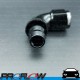 PROFLOW 510 Series 90 Degree Hose End Fitting Black Forged Push On AN -8 (AN8)