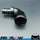 PROFLOW 510 Series 90 Degree Hose End Fitting Black Forged Push On AN -8 (AN8)