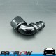 PROFLOW 510 Series 90 Degree Hose End Fitting Black Forged Push On AN -12 (AN12)