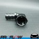 PROFLOW 510 Series 90 Degree Hose End Fitting Black Forged Push On AN -12 (AN12)