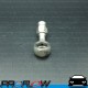 PROFLOW 10mm Banjo To AN -3 (AN3) PTFE Hose End S/S Fitting 20 Degree Bend