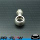 PROFLOW 10mm Banjo To AN -3 (AN3) PTFE Hose End S/S Fitting 30 Degree Bend