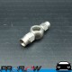 PROFLOW 10mm Banjo To Double AN -3 (AN3) PTFE Hose End S/S Fitting