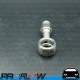 PROFLOW 10mm Banjo To AN -3 (AN3) PTFE Hose End S/S Fitting Straight Long