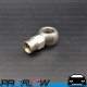 PROFLOW 10mm Banjo To AN -3 (AN3) PTFE Hose End S/S Fitting Straight Short