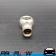 PROFLOW 10mm Banjo To AN -3 (AN3) PTFE Hose End S/S Fitting Straight Short