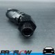 PROFLOW AN -10 (AN10) Hose End to AN -8 (AN8) Male ORB Swivel Black 45 Degree Fitting