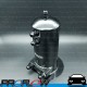 PROFLOW Aluminium 2.5L Surge Tank with Dual AN Outlets Black