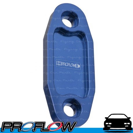 PROFLOW Ford Cleveland 302 351 Fuel Pump Block Off Plate Blue