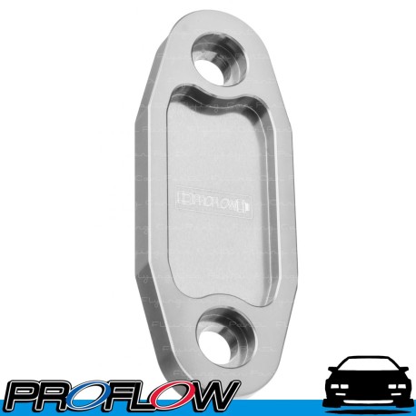 PROFLOW Ford Cleveland 302 351 Fuel Pump Block Off Plate Silver