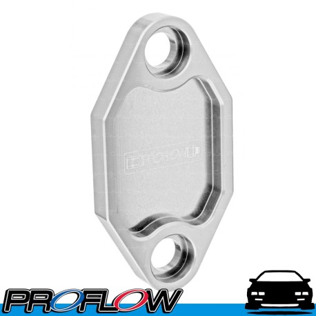 PROFLOW Holden Commodore V8 Fuel Pump Block Off Plate Silver