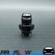 PROFLOW Male Straight Fitting AN -6 (AN6) ORB O-Ring Port Black