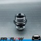 PROFLOW Male Straight Fitting AN -12 (AN12) ORB O-Ring Port Black