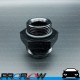 PROFLOW Male Straight Fitting AN -20 (AN20) To AN -16 (AN16) ORB O-Ring Port Black