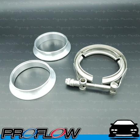 PROFLOW V-Band Flange Kit Aluminium Alloy 3.0" (76mm)