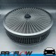 PROFLOW Flow Top Air Filter Cleaner 14" x 3" Washable Reusable Recessed Base Blk