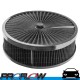 PROFLOW Flow Top Air Filter Cleaner 14" x 5" Washable Reusable Recessed Base Blk