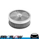 PROFLOW Flow Top Air Filter Cleaner 9" x 3" Washable Reusable Flat Base S/S