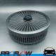 PROFLOW Flow Top Air Filter Cleaner 9"x2" Washable Reusable Flat Base Black