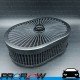 PROFLOW Flow Top Air Filter Cleaner 12"x9"x3" Washable Reusable Flat Base Black