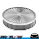 PROFLOW Flow Top Air Filter Cleaner 14" x 3" Washable Reusable Recessed Base S/S