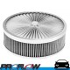 PROFLOW Flow Top Air Filter Cleaner 14" x 4" Washable Reusable Recessed Base S/S