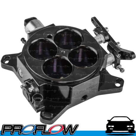 PROFLOW Quad Barrel Throttle Body 1375CFM 4150/4500 Black