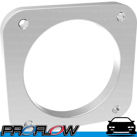 PROFLOW Universal Mechanical Throttle Body Base 90mm Weldable Mounting Plate