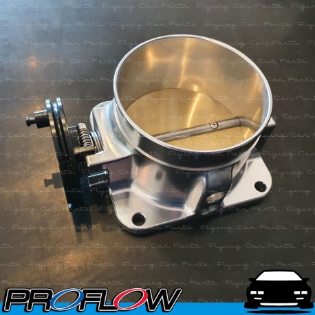 PROFLOW Universal Mechanical Throttle Body 100mm Polished