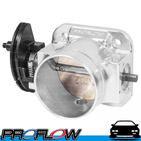 PROFLOW Universal Mechanical Throttle Body 70mm Polished