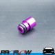 PROFLOW ID Injector Adaptor 14mm Male To 14mm Female (For 2000) Short Purple