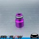 PROFLOW ID Injector Adaptor 14mm Male To 14mm Female (For 2000) Short Purple