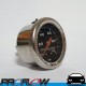 PROFLOW Oil Fuel Pressure Gauge 0-100PSI 40mm Liquid Filled Black And Chrome