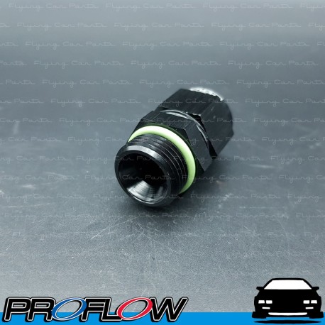 PROFLOW Male AN -8 (AN8) Orb O-Ring Boss To Female AN -8 (AN8) Black