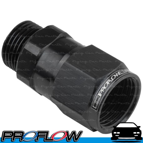 PROFLOW Male AN -10 (AN10) ORB O-Ring Boss To Female AN -10 (AN10) Black