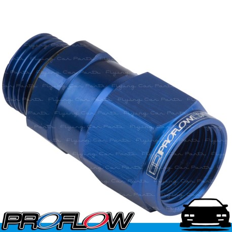 PROFLOW Male AN -10 (AN10) Orb O-Ring Boss To Female AN -10 (AN10) Blue