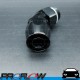 PROFLOW Male AN -10 (AN10) Orb To AN -10 (AN10) Hose Forged 45 Degree Fitting Black