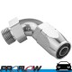 PROFLOW Male AN -10 (AN10) Orb To Hose AN -10 (AN10) Forged 90 Degree Fitting Polished