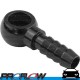 PROFLOW 12mm Banjo To 8mm Barb Hose Adaptor Black Aluminium