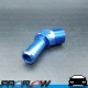 PROFLOW 3/4" Barb to 3/4" NPT Adaptor Fitting Blue 45 Degree