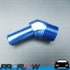 PROFLOW 3/4" Barb to 3/4" NPT Adaptor Fitting Blue 45 Degree