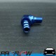 PROFLOW 90 Degree 5/16" Barb To 1/8" NPT Fitting Adaptor Blue